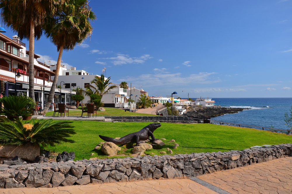 Sea promenade in Adeje